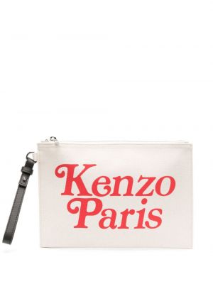 Памучни чанта тип „портмоне“ с принт Kenzo