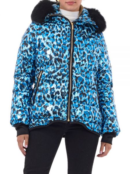 Леопардовая горнолыжная куртка Mtl By Gorski