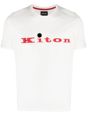 T-shirt Kiton vit