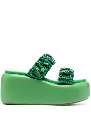 Ниски обувки Le Silla зелено