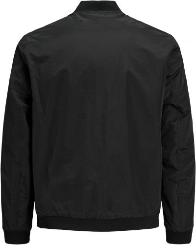 Priliehavá prechodná bunda Jack & Jones čierna