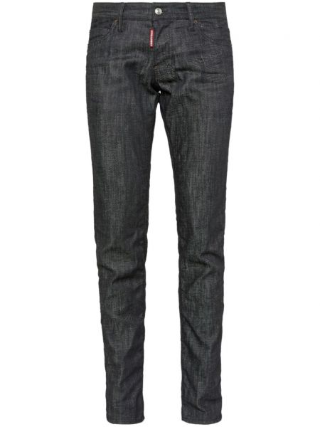 Slim fit-farkut Dsquared2 musta