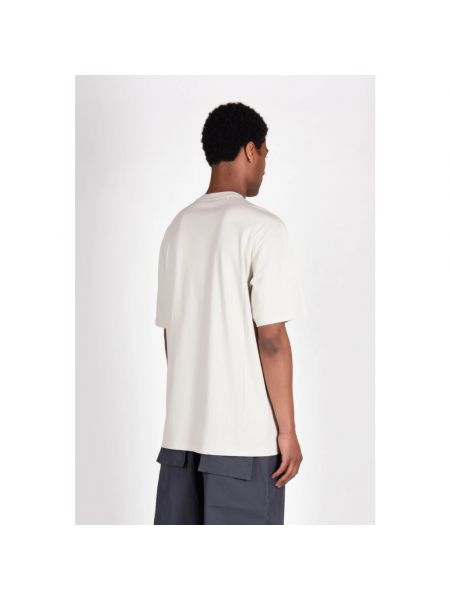 Camiseta de algodón de tela jersey A-cold-wall* blanco