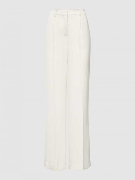 Spodnie relaxed fit Calvin Klein Womenswear białe