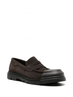 Seemisnahksed loafer-kingad Camper pruun