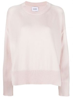 Кашмирен пуловер Barrie розово