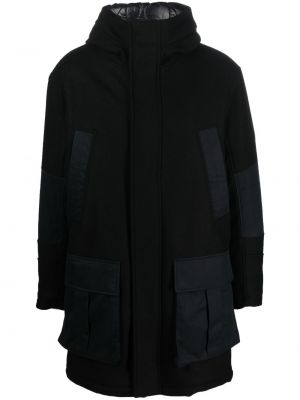 Палто с цип Dondup черно