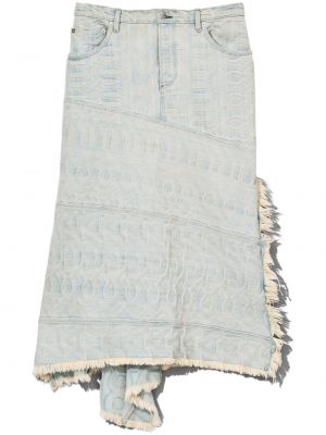 Džínová sukně Marc Jacobs - Modrá
