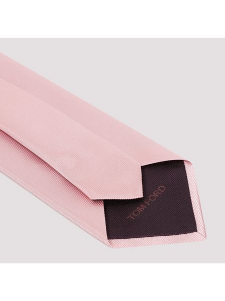 Corbata de seda elegante Tom Ford rosa