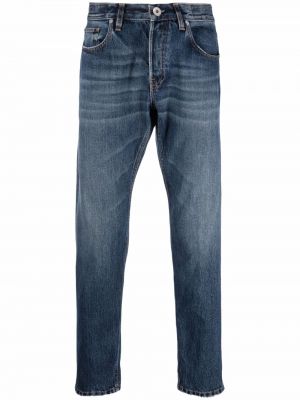 Straight jeans mit taschen Eleventy blau