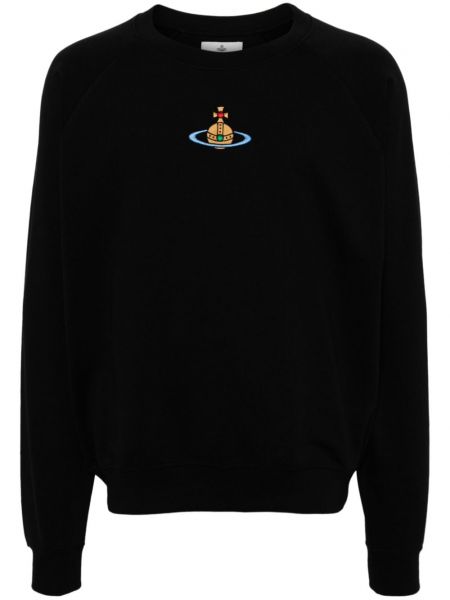 Sweatshirt aus baumwoll Vivienne Westwood schwarz