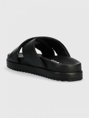 Papuci cu platformă Levi's® negru