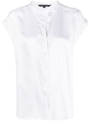 Košile s krátkým rukávem Armani Exchange - Bílá