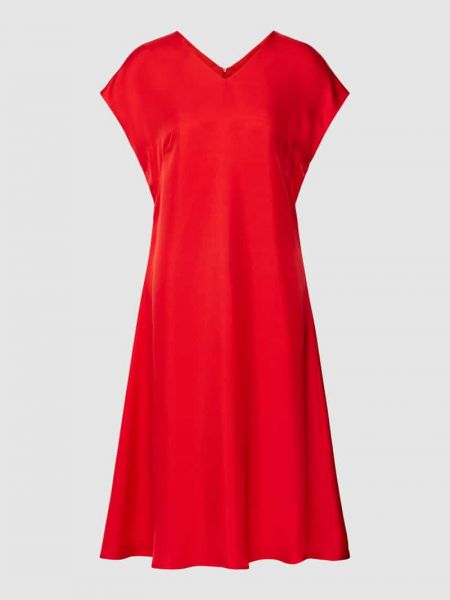 Sukienka z dekoltem w serek (the Mercer) N.y. czerwona