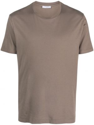 Bavlněné tričko Boglioli šedé