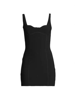 Мини-платье эластичной вязки Zoey Bec & Bridge черный