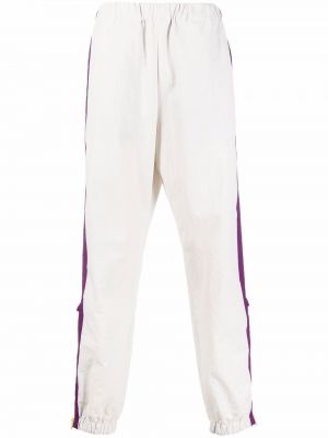 Pantalones de chándal a rayas Kenzo blanco