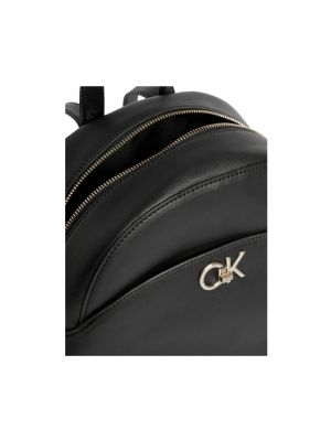 Bolsa con cremallera con bolsillos Calvin Klein negro