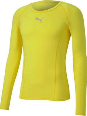 Αθλητική μπλούζα Puma κίτρινο