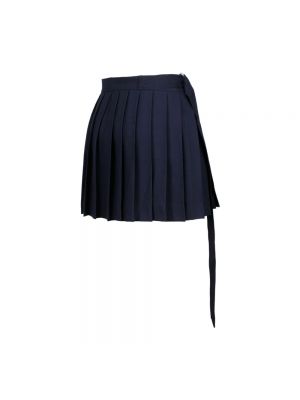 Mini falda Ami Paris azul