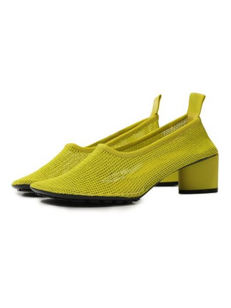 Туфли Bottega Veneta желтые