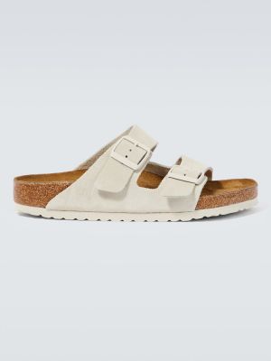 Seemisnahksed sandaalid Birkenstock valge