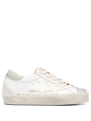 Yıldız deseni deri sneaker Golden Goose