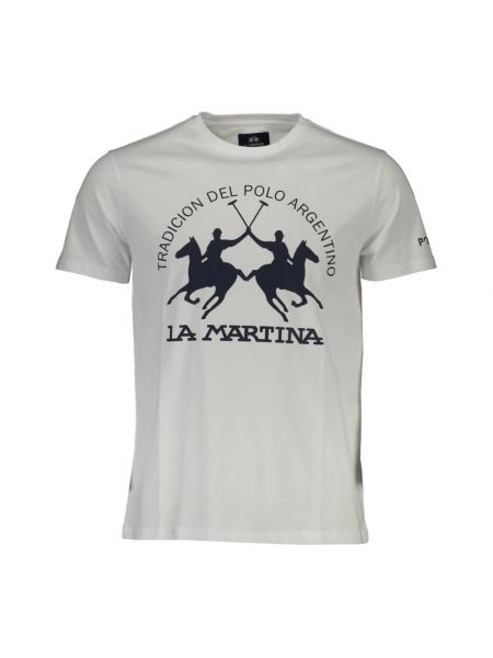 T-shirt La Martina weiß