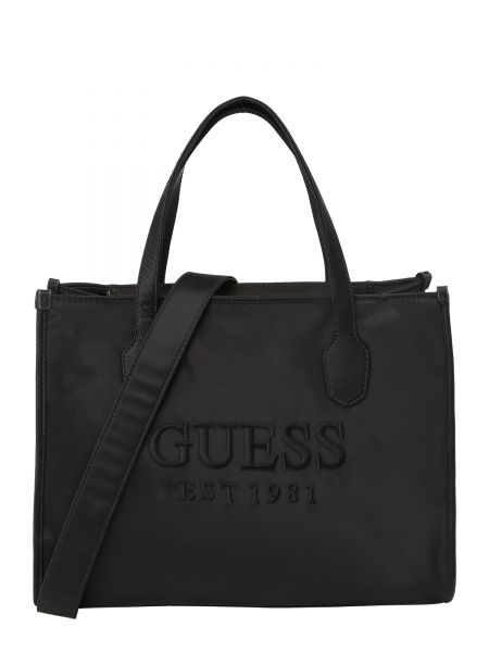 Nákupná taška Guess čierna