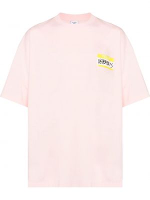 T-skjorte Vetements rosa