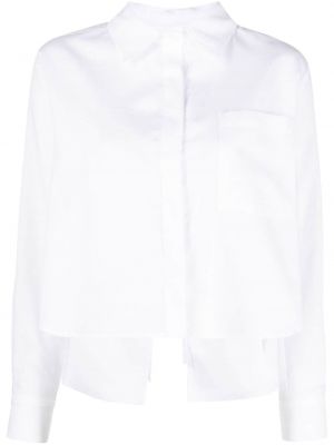 Bavlnená košeľa Pnk biela