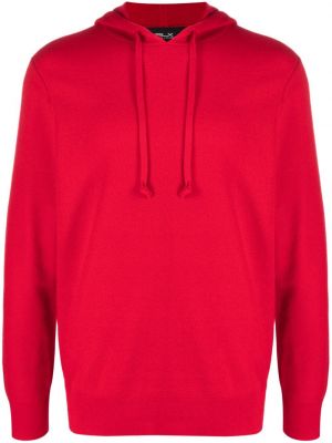 Kašmira kapučdžemperis Rlx Ralph Lauren sarkans
