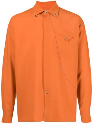 Košeľa Ports V oranžová
