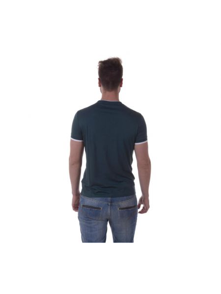 Koszulka z nadrukiem Armani Jeans zielona