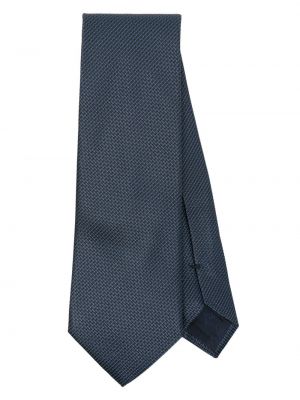 Žakárová hedvábná kravata Brioni