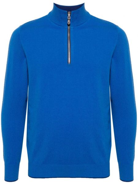 Kašmyro džemperis N.peal mėlyna