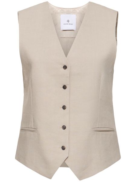 Sengetøy vest Anine Bing beige