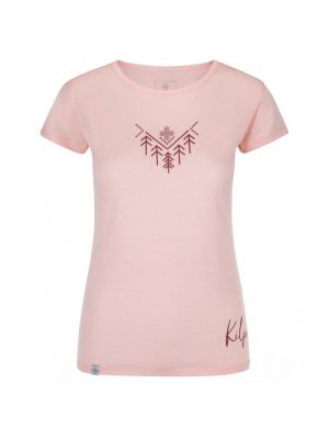 Тениска Kilpi розово