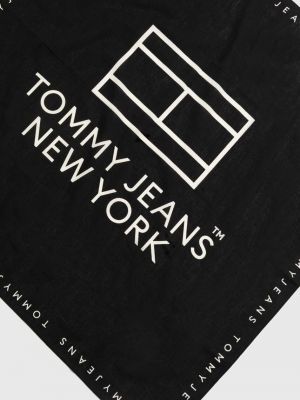 Chusta bawełniana Tommy Jeans czarna