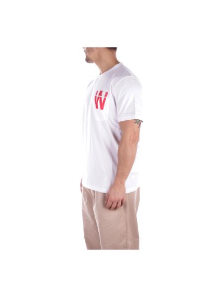 Koszulka Woolrich biała