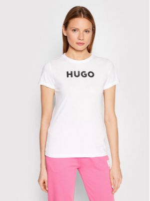 T-shirt slim Hugo blanc