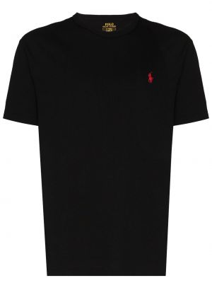 Bomull brodert t-skjorte Polo Ralph Lauren