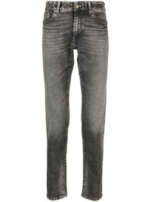 Slim fit skinny fit-jeans Pt Torino grå