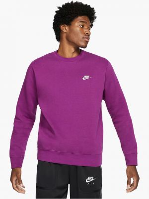 Флисовый лонгслив Nike фиолетовый