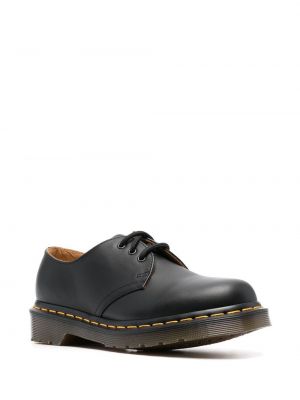 Nėriniuotos oksfordo batai su raišteliais Dr. Martens juoda