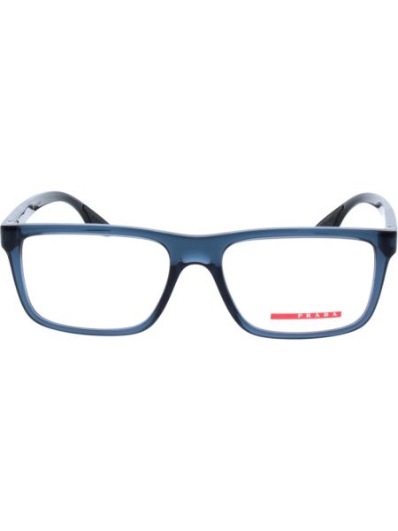 Okulary korekcyjne sportowe Prada niebieskie
