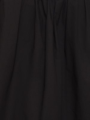 Robe en coton Matteau noir