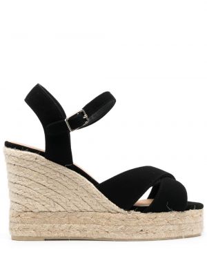 Espadrillos med kilklack Castañer svart