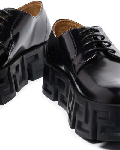 Zapatos derby Versace negro