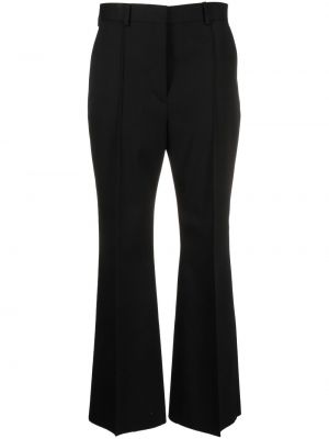 Vlněné kalhoty Lanvin černé